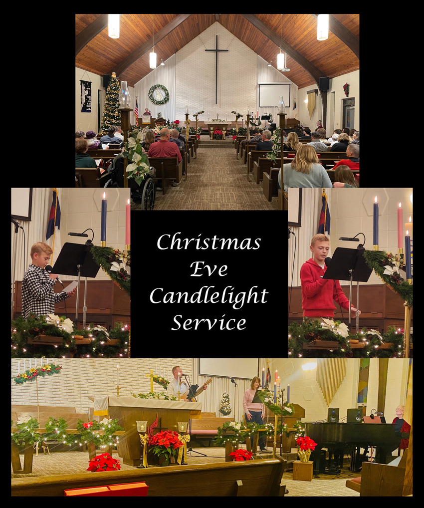 Christmas Eve candlelight service