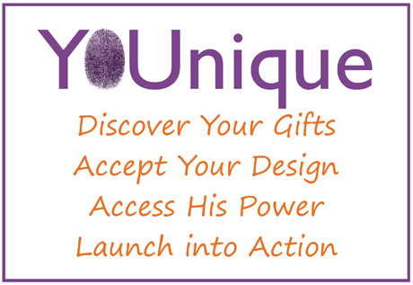 YOUnique: Discover your gifts, accept your design, access His power, launch into action
